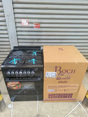 Roch 3g+1e 60x60cm Standing Cooker Reck-631-Bl