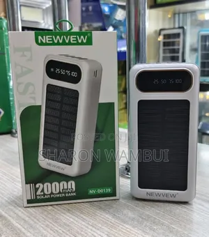Newvew 20000mah Solar Power Bank/20000mah Solar Power Bank