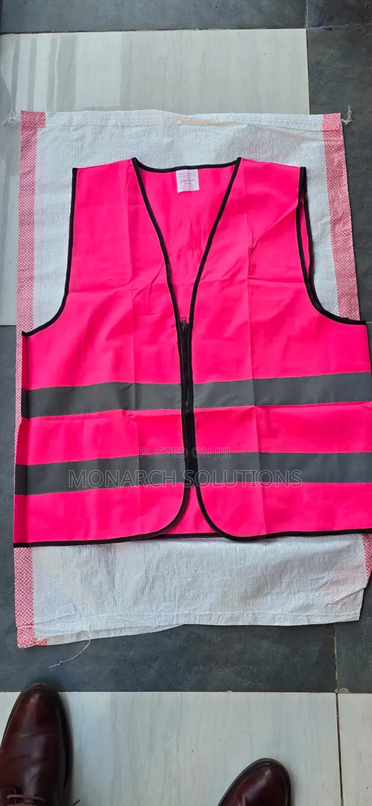 Pink Reflector/Reflective Vest