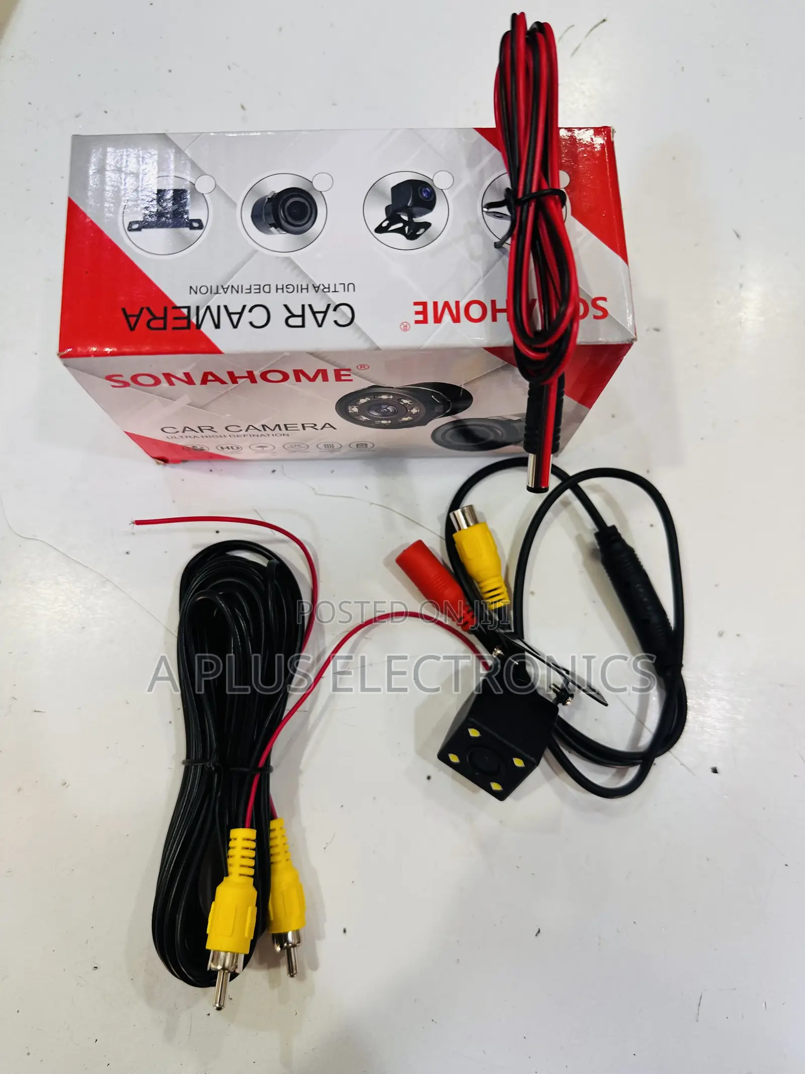 4 Light Reverse Camera – Durable Car Rear Camera