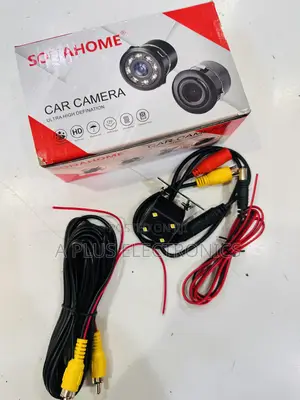 4 Light Reverse Camera – Wide Angle Car Backup Camera