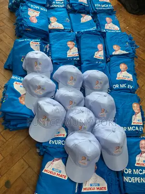 Branded Tshirts and Caps for Campaign