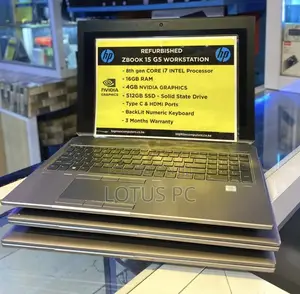 Laptop HP ZBook 15 G5 16GB Intel Core i7 SSD 512GB