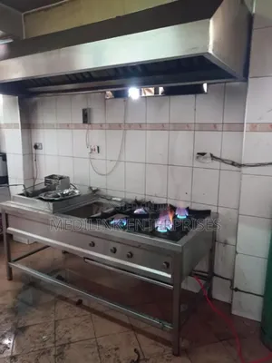 Complete Stainless Steel Commercial Kitchen Set Up