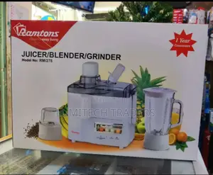 Ramtons 3in1 Juicer, Blender and Grinder Rm278