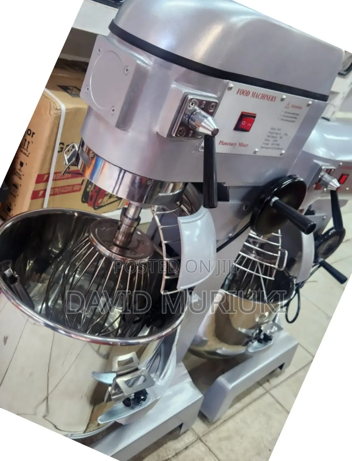 Dough Mixer 
20l