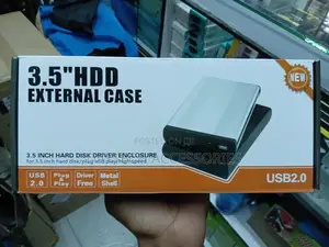 This Is a 3.5" HDD External Hard Disk Driver Enclosure