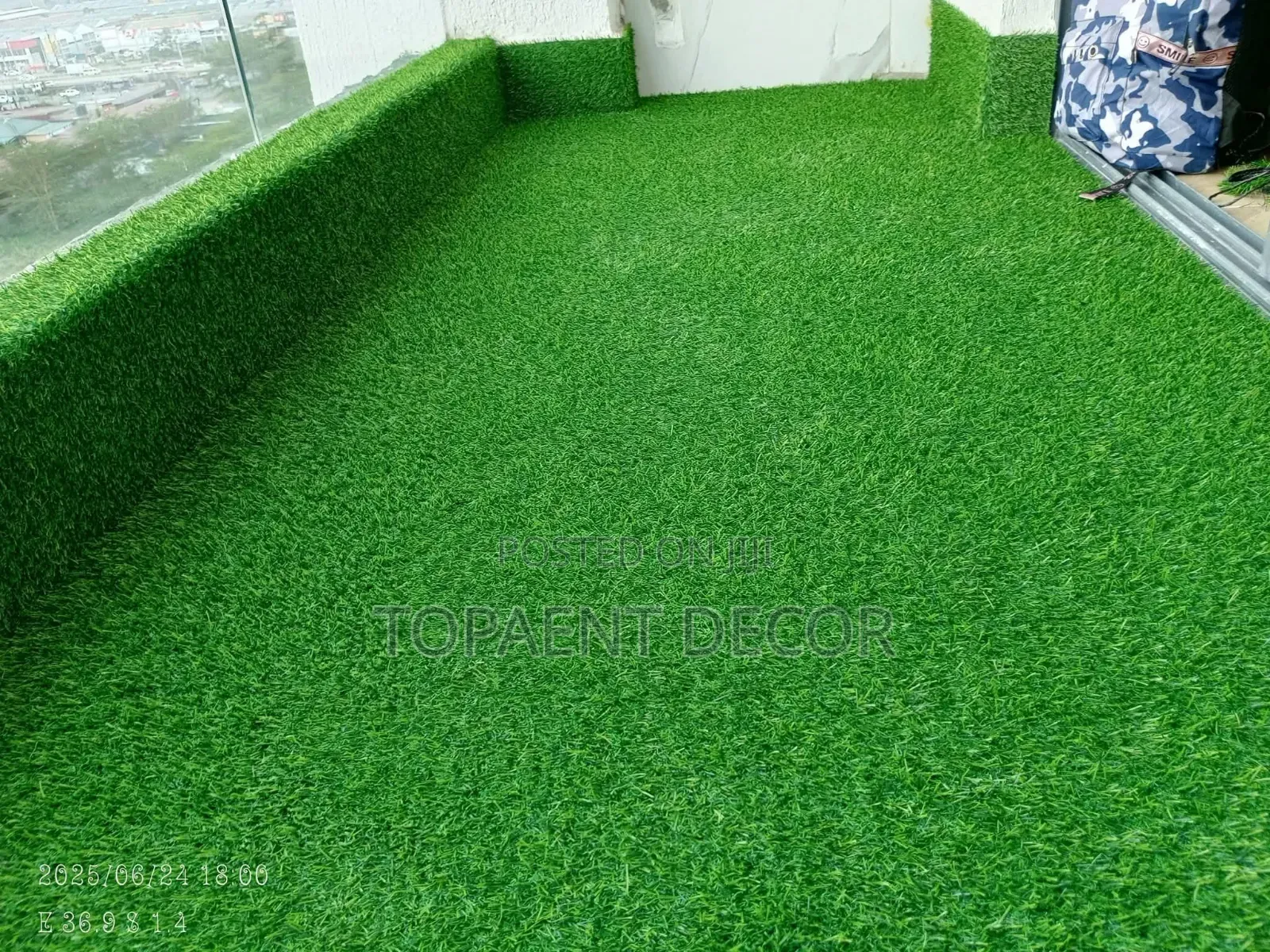 15mm Real Grass Look, Modern Solution Balcony Artificial Grass Carpet
