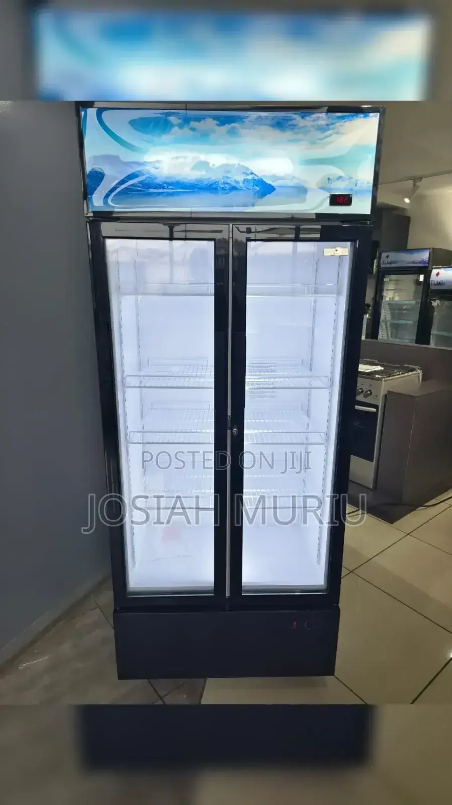 568 Litres Tlac Double Door Side by Side Showcase 
 Chiller