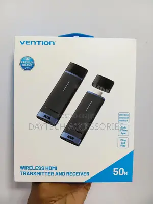 Vention – Wireless Hdmi Video Transmitter and Receiver 5g 50m - Black