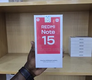 New Xiaomi Redmi Note 15 256 GB Black