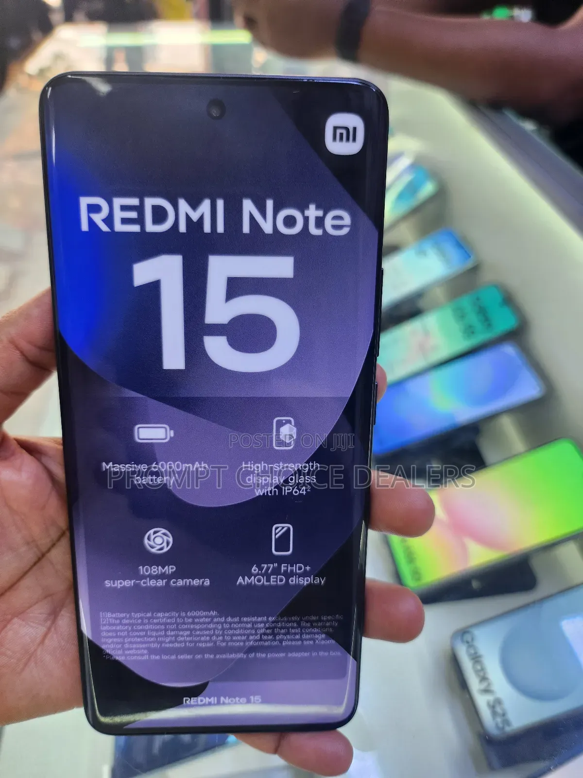 New Xiaomi Redmi Note 15 256 GB Black