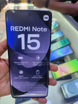 New Xiaomi Redmi Note 15 256 GB Black