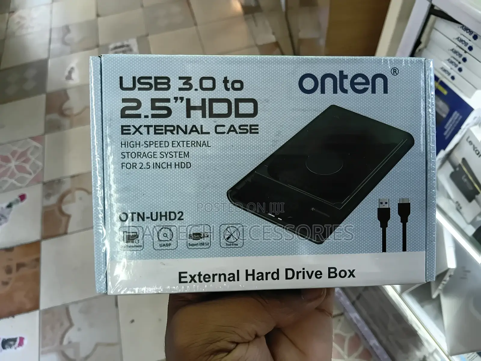 Onteen Usb 2.5-Inch SSD HDD External Enclosure Case.