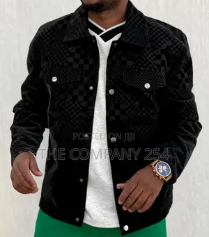 Quality Casual Double Pocket Leather Silky Collor Designed Jacket