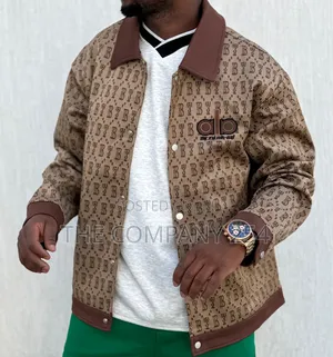 Quality Casual Double Pocket Leather Silky Collor Designed Jacket