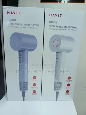This Is a Havit Hd201 High-Speed Hair Dryer.