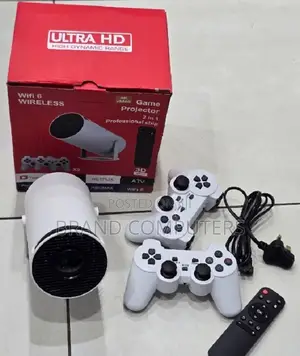 Hy300 Smart Android Projector With Gaming Console