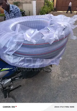 Transparent 3"Wired Suction Hose Pipe