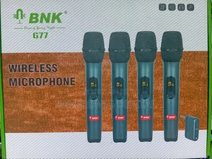 *Bnk G77 Wireless Microphone