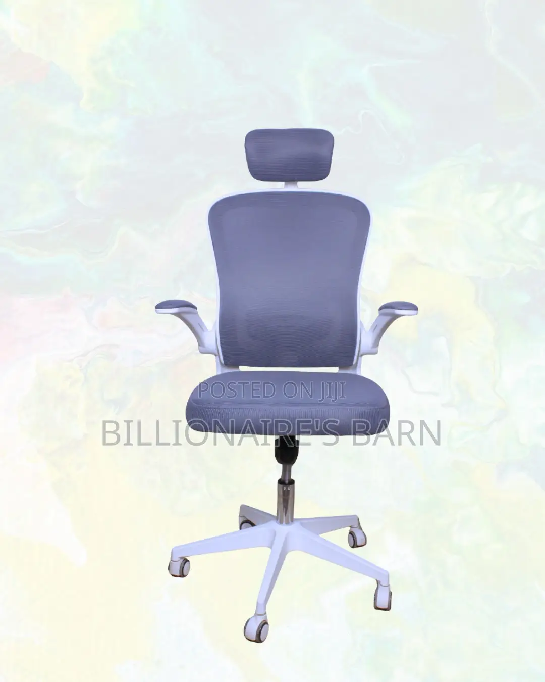 Ergonomic Work Chair | Posture Support, Neck Support Headrest