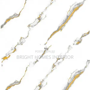 White and Gold Marble Glossy Contact Paper Self Adhesive