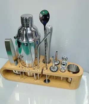 Sixteen (16pcs) (750ml ) Stainless Steel Cocktail Shaker Set