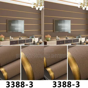Brown Gold Lines Wallpaper Very Official Pattern Wallpaper