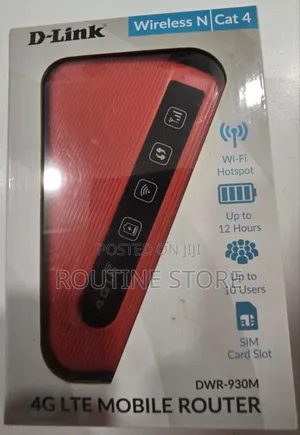 Dlink 4g Mifi Router DWR 930m