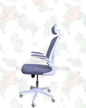 Headrest Office Chair — All-Day Comfort, Adjustable Headrest Support