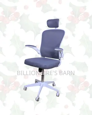 Headrest Office Chair — All-Day Comfort, Adjustable Headrest Support