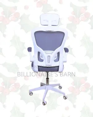 Headrest Office Chair — All-Day Comfort, Adjustable Headrest Support