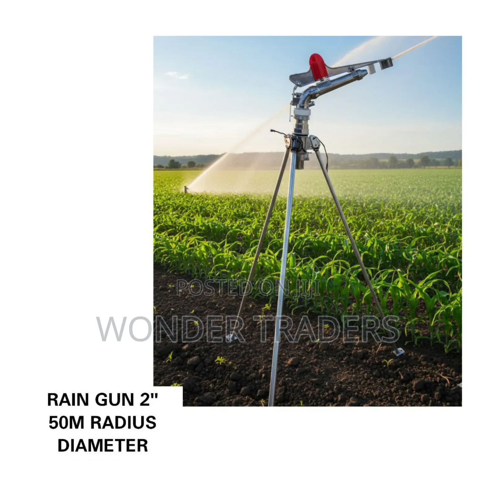 Rain Gun Machine 2 " 50m Radius Diameter