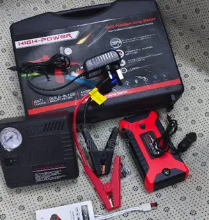 Portable Multi-Function Car Jump Starter Kit 68800mah Power