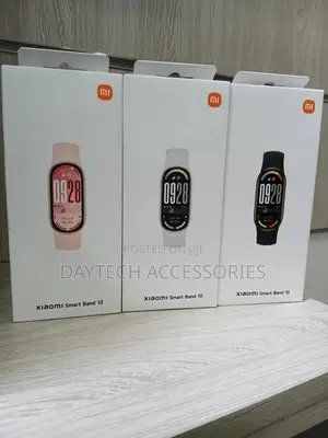 The Xiaomi Smart Band 10 Fitness Tracker.