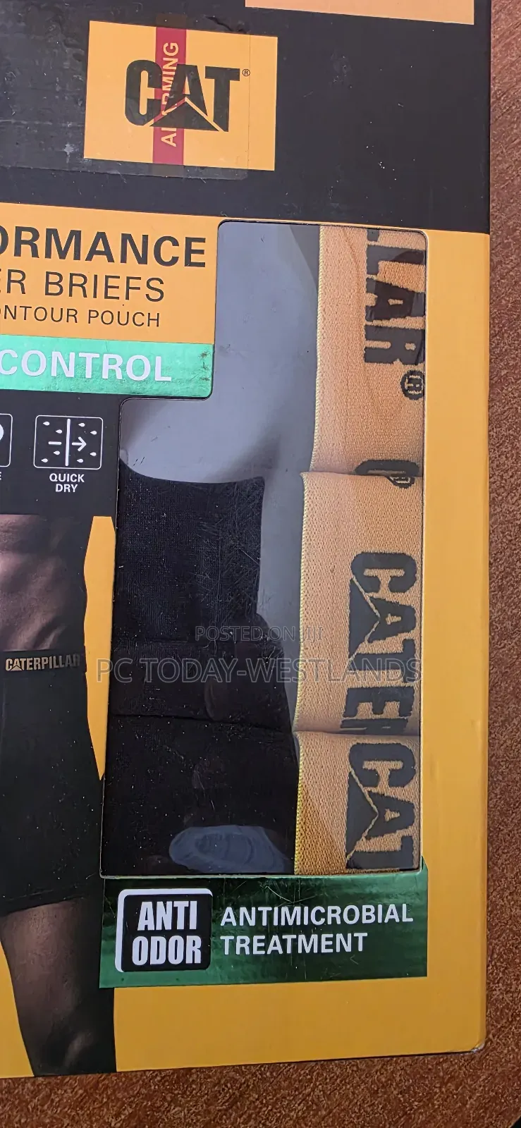 Cat Performance Briefs With Odor Control