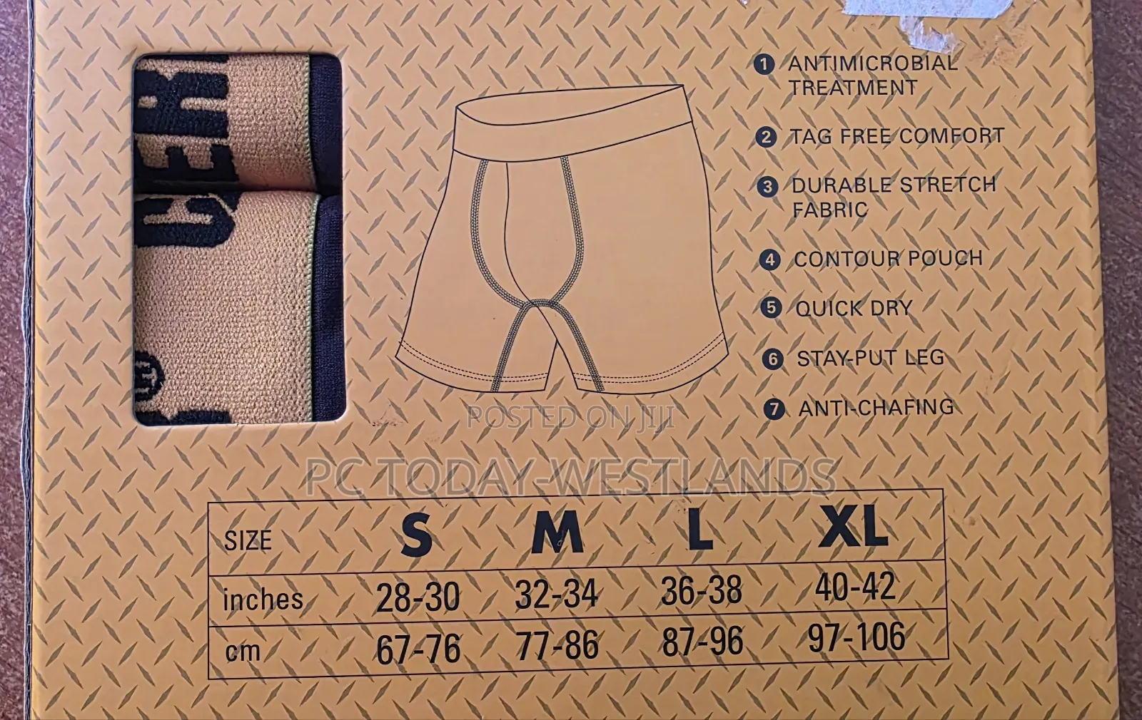 Cat Performance Briefs With Odor Control