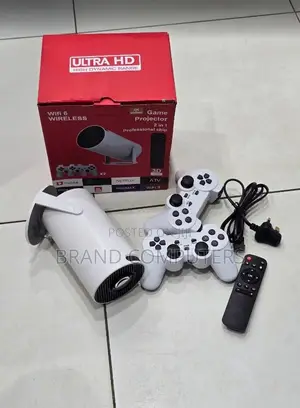 Hy300 New Portable Mini Projector With Projector Video Game Console