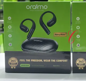 Oraimo Openarc Opn-675 Open Ear True Wireless Earbuds Ultra Comfort
