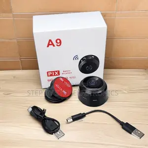 A9 Hidden Wifi Camera 1080p Hd Night Vision Remote Monitor