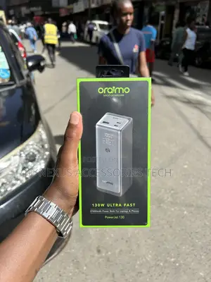 Oraimo 130w Laptop Power Bank, Powerjet 130 27600mah