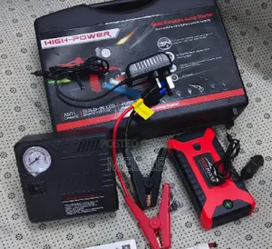 High Power Car Jump Starter Kit and Air Compressor Led Flashlight