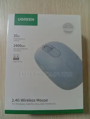Ugreen 2.4g Wireless Mouse Moonlight Gray - Mu105