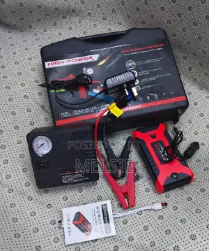 High Power Portable Car Jump Starter Kit and Air Compressor