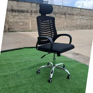 Secretarial Mesh Chair// Office Chair With Hand Rest