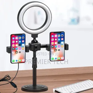 3 Coloured Tripod Stand Ringlight*
(Has a Remote 2 Phone Holders)