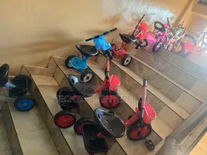 Kids Tricycle With Rubber Wheels 
