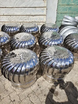 Wind-driven Roof Vent/Cyclones.