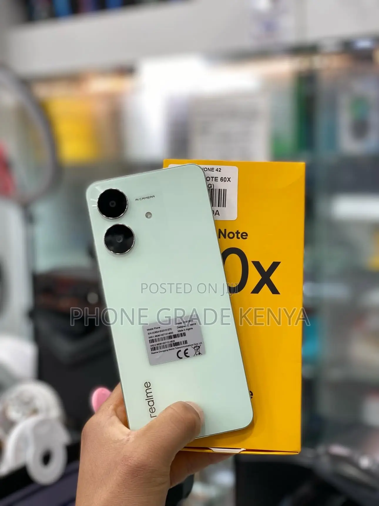 New Realme Note 60 64 GB Green