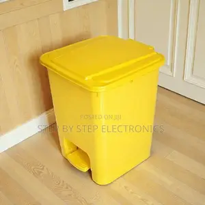 Clinics Use 30l Hard Plastic Step Pedal Waste Garbage Dust Bin